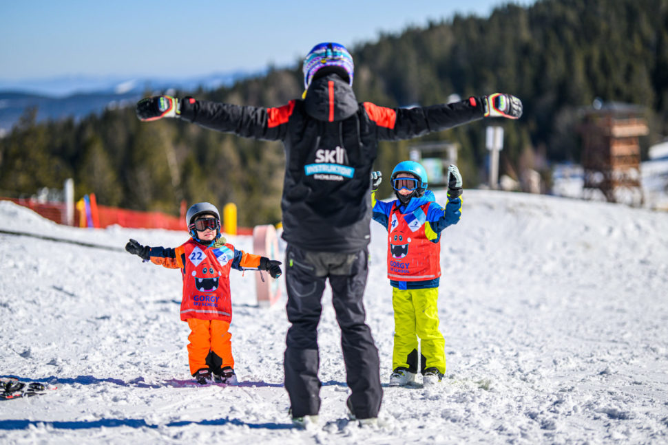 deti na lyže v tatrách