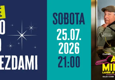 Túlavé kino pod hviezdami: Akcia Milión – 25.07.2026