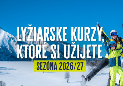 Lyžiarske kurzy pre materské, základné, stredné a vysoké školy – 2026/2027